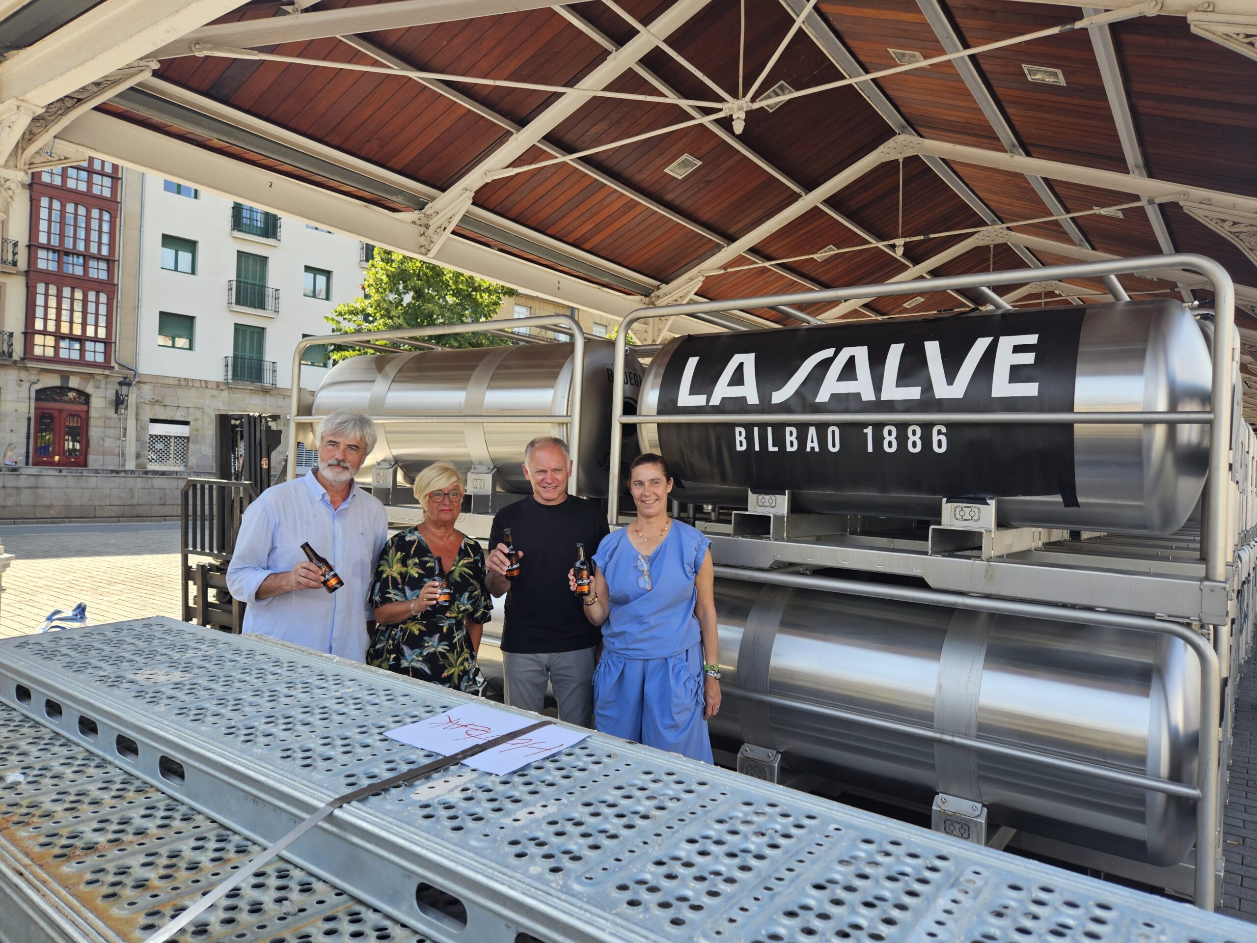 La Salve desplegará 60 tanques de 1.000 litros para la Aste Nagusia