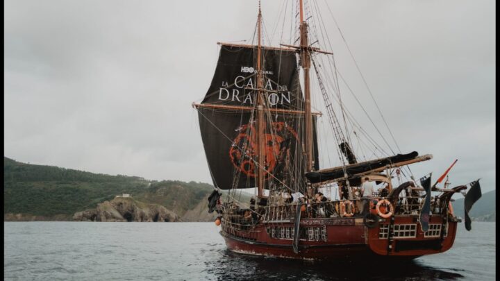 El barco Targaryen rumbo a Bilbao