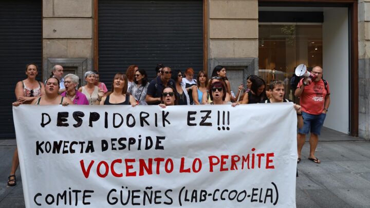 Las trabajadoras de Konecta BTO en Güeñes denuncian un «ERE encubierto» tras 13 despidos en solo dos meses