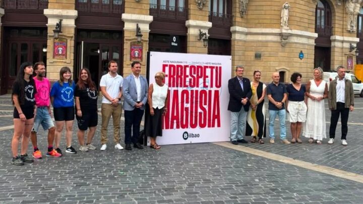 “Errespetu Nagusia – Respeto Nagusia”, Bilbao refuerza su estrategia contra las agresiones