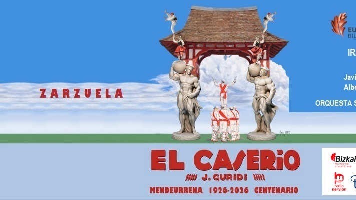 La Masa Coral del Ensanche lleva al Euskalduna Bilbao su mayor reto: el centenario de ‘El Caserío’