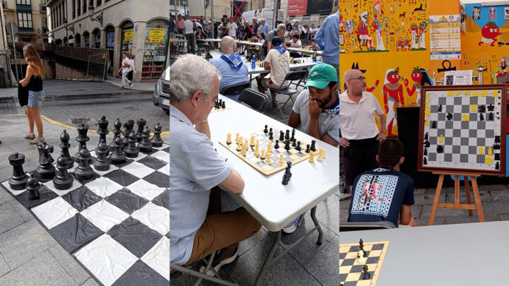 Campeonato de ajedrez para estrenar el lunes de Aste Nagusia