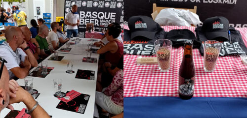 Una concurrida cata de cervezas se abre paso en la mañana de Aste Nagusia