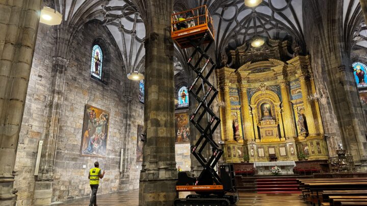 La Basílica de Begoña se prepara para una excavación arqueológica que arrancará en octubre