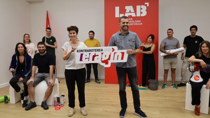 LAB arremete contra el pacto PNV-PSE y llama a un «golpe contundente» en las elecciones sindicales
