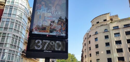 Euskadi activará este viernes y sábado el aviso amarillo por temperaturas máximas de más de 37 ºC