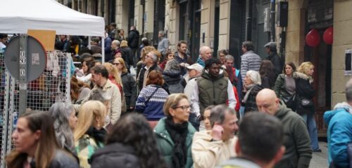 El Mercadillo Dos de Mayo cortará varias calles de Bilbao este sábado