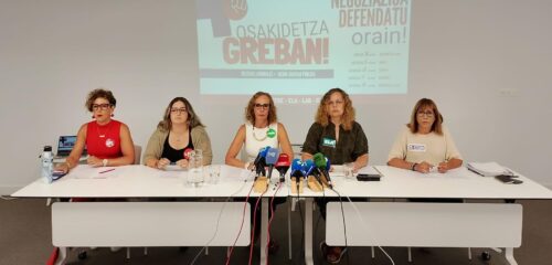 Cinco jornadas de huelga en Osakidetza entre octubre y diciembre