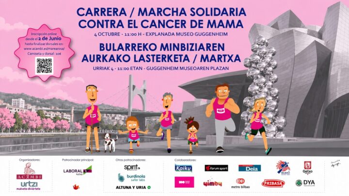 La Marea Rosa vuelve a Bilbao: 10.000 dorsales para impulsar la investigación contra el cáncer de mama