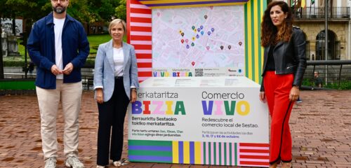 La campaña `Merkataritza Bizia-Comercio Vivo´ transformará la manera de comprar en Sestao