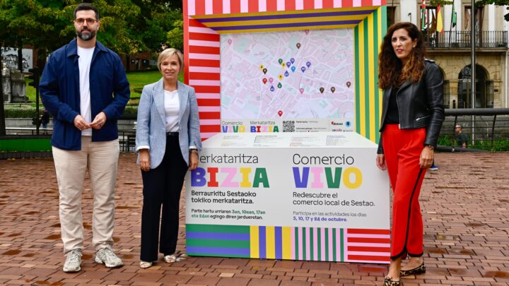 La campaña `Merkataritza Bizia-Comercio Vivo´ transformará la manera de comprar en Sestao