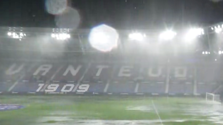 Suspendido el Levante-Athletic por la intensa lluvia