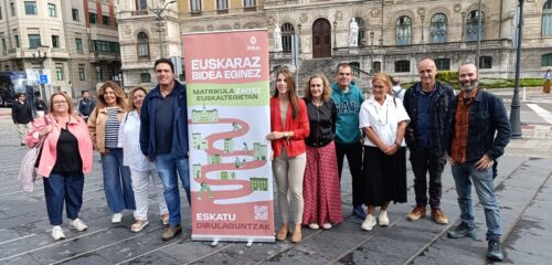 Es posible aprender euskera gratis gracias a la campaña `Euskaraz bidea eginez´