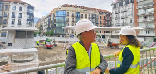 El nuevo parking del Ensanche apuesta por la movilidad inteligente y una plaza más verde y accesible