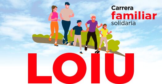 Más de 400 personas corren por una causa solidaria en Loiu