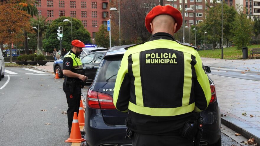 Controles de velocidad en Bilbao: ocho operativos diarios