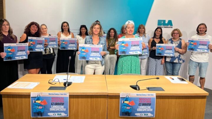 ELA lleva a los sindicatos a las patronales de Kristau Eskola y AICE-IZEA