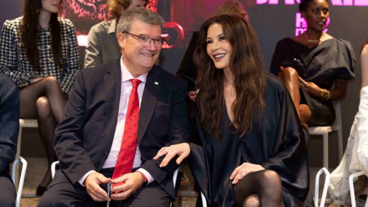 El día que Catherine Zeta Jones le cantó el Happy Birthday a Juan Mari Aburto
