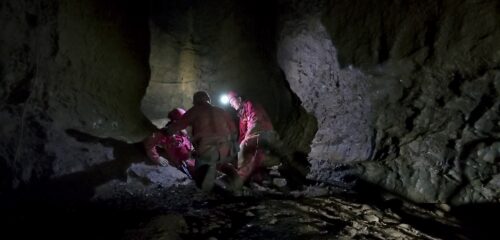80 personas y 190 metros de profundidad: el gran simulacro de rescate que prepara Karrantza