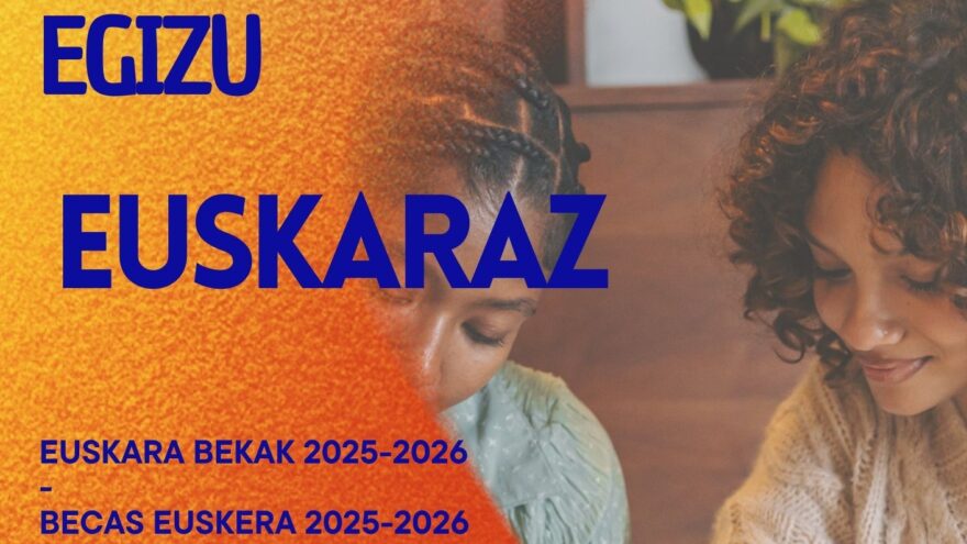 Estudiar euskera puede salir gratis en Abanto-Zierbena