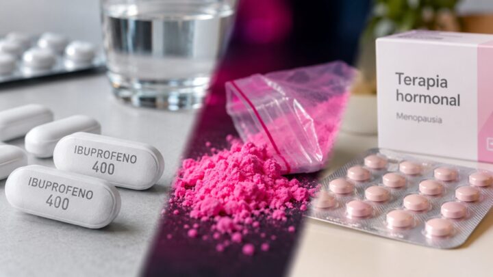 Ibuprofeno, cocaína rosa y menopausia: qué hay detrás de cada caso