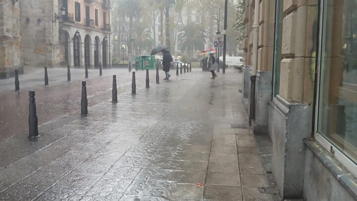 Bilbao cifra en 200 los percances causados por la tromba de agua