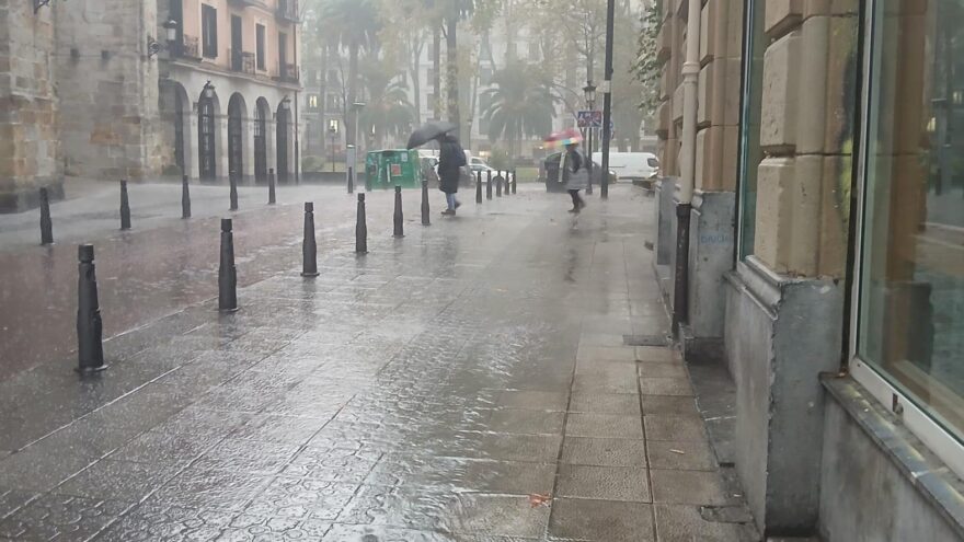 Bilbao cifra en 200 los percances causados por la tromba de agua