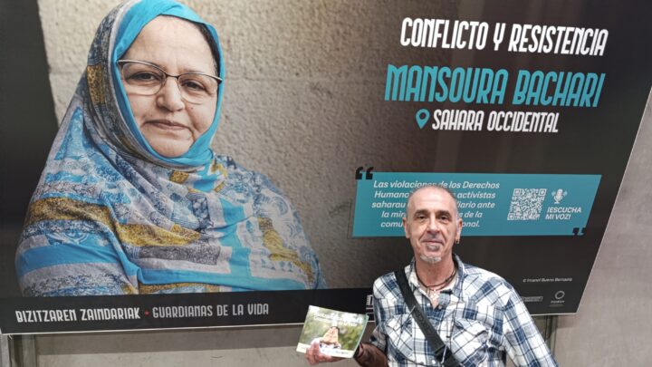“Guardianas de la Vida”: los rostros de mujeres que defienden derechos y territorio toman el Metro de Bilbao