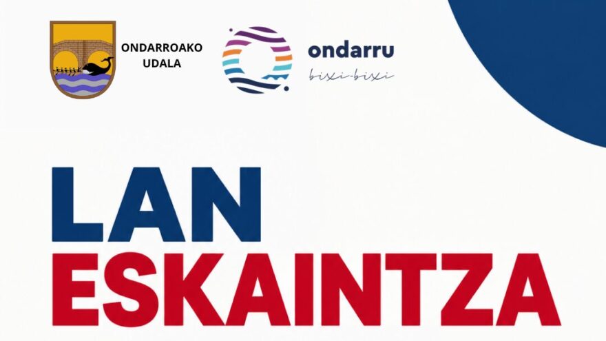 Ondarroa convoca tres plazas de empleo público