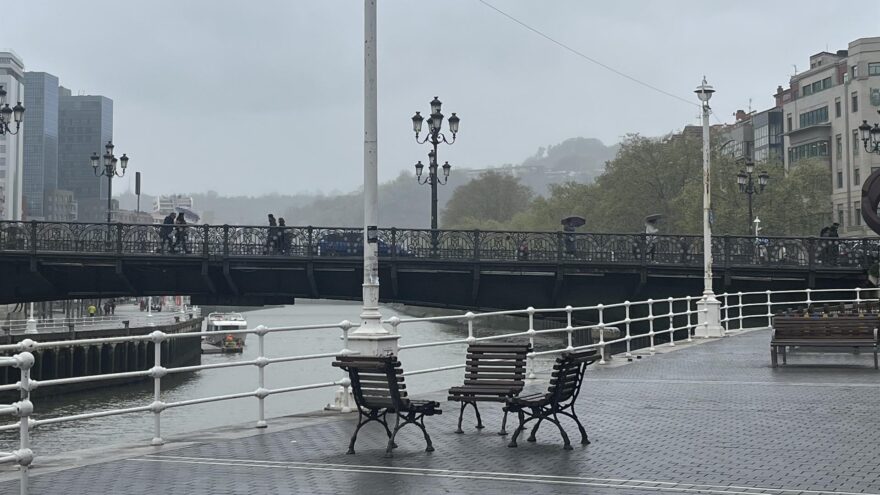 Vuelve la lluvia: Euskadi activa esta tarde el aviso amarillo por lluvias