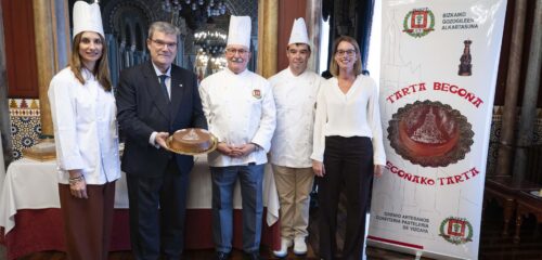 Ayuntamiento de Bilbao y el sector pastelero renuevan su cita anual con la tradición de la tarta Begoña