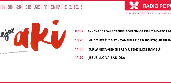 DOMINGO 20 SEPTIEMBRE 2026 MEJOR AQUÍ