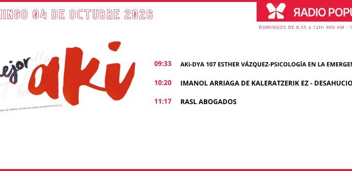 DOMINGO 04 DE OCTUBRE 2026 MEJOR AQUÍ