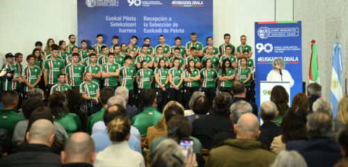 Euskadi prepara en Buenos Aires su histórico estreno oficial en un Mundial de pelota