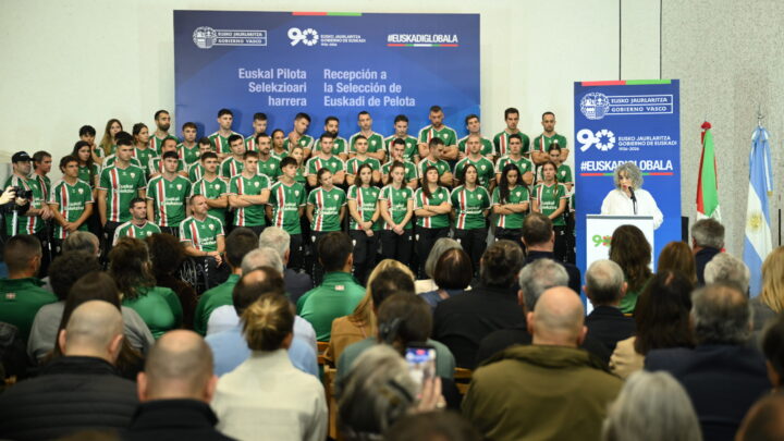 Euskadi prepara en Buenos Aires su histórico estreno oficial en un Mundial de pelota