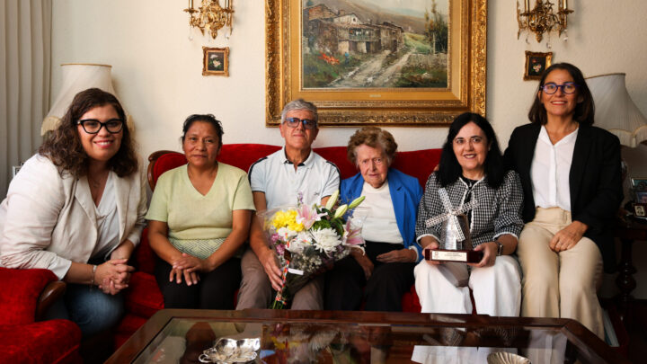 Getxo celebra los 100 años de María Begoña Zarraga