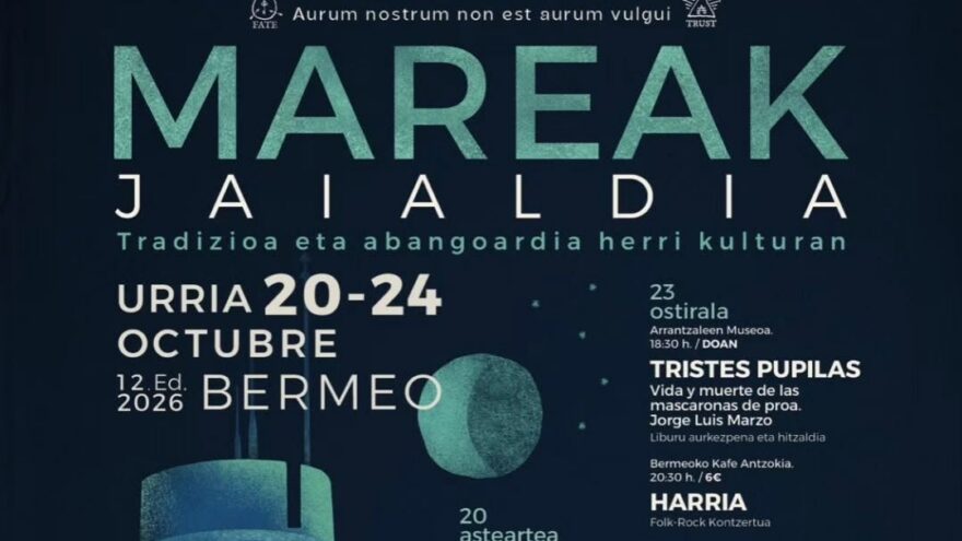 Mareak Jaialdiaren hamabigarren edizioak bederatzi kultur proposamen bilduko ditu