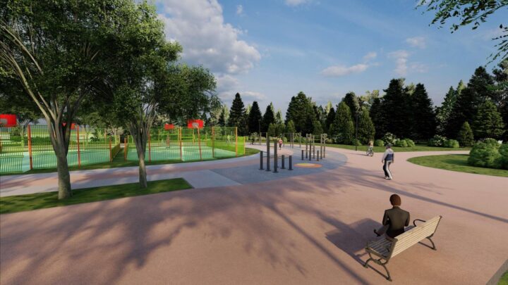 El Parque Europa de Bilbao tendrá ocupado el aparcamiento y la zona peatonal a partir de este martes