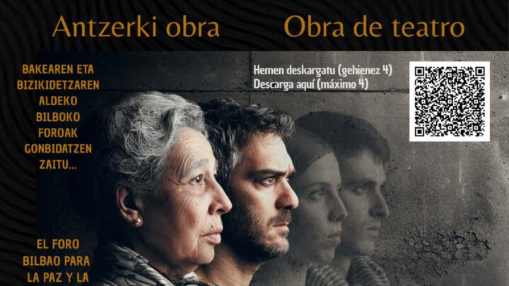 Bilbao acogerá la obra ‘Nuestros muertos’ en el Teatro Campos Elíseos