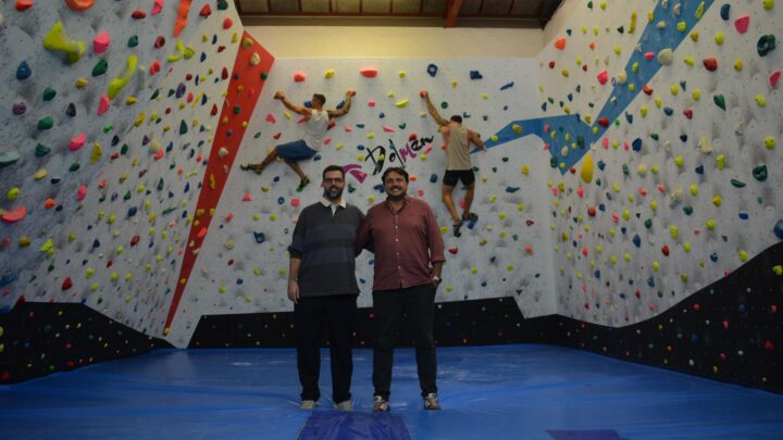 Sestao Kirolak invierte 6.700 euros en renovar y poner a punto el ‘boulder’ de La Benedicta