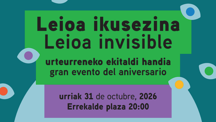 Leioa culmina su 500 aniversario con ‘Leioa Ikusezina’