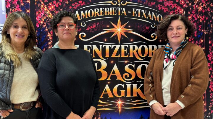 Amorebieta-Etxano crea un gran parque de luz esta Navidad