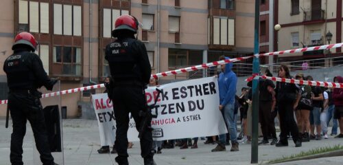 Aplazado el desahucio de una mujer que dejó de pagar el alquiler durante la pandemia en Bilbao