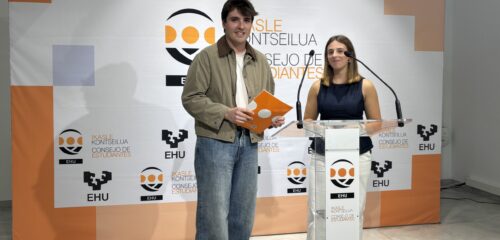 El estudiantado de la EHU convoca un paro académico el 11 de noviembre por el derecho a la vivienda