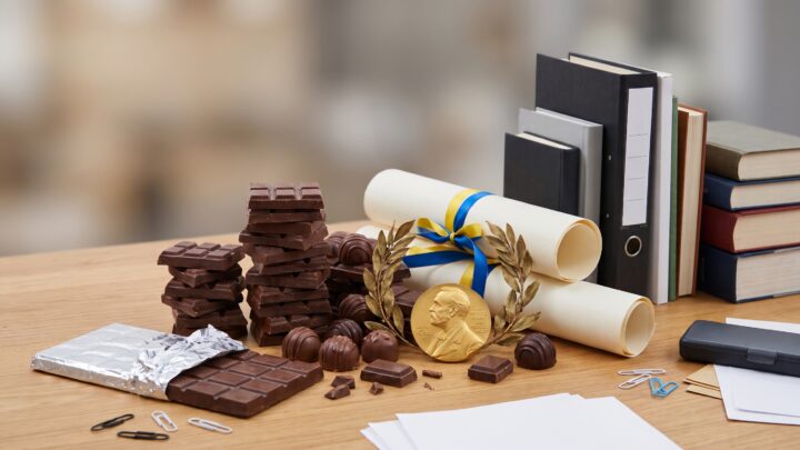 ¿Comer chocolate produce Premios Nobel?
